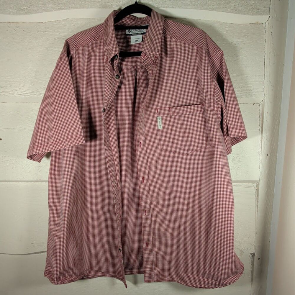 Columbia Sportswear Men's Short Sleeve Button-Down Shirt – Size XL